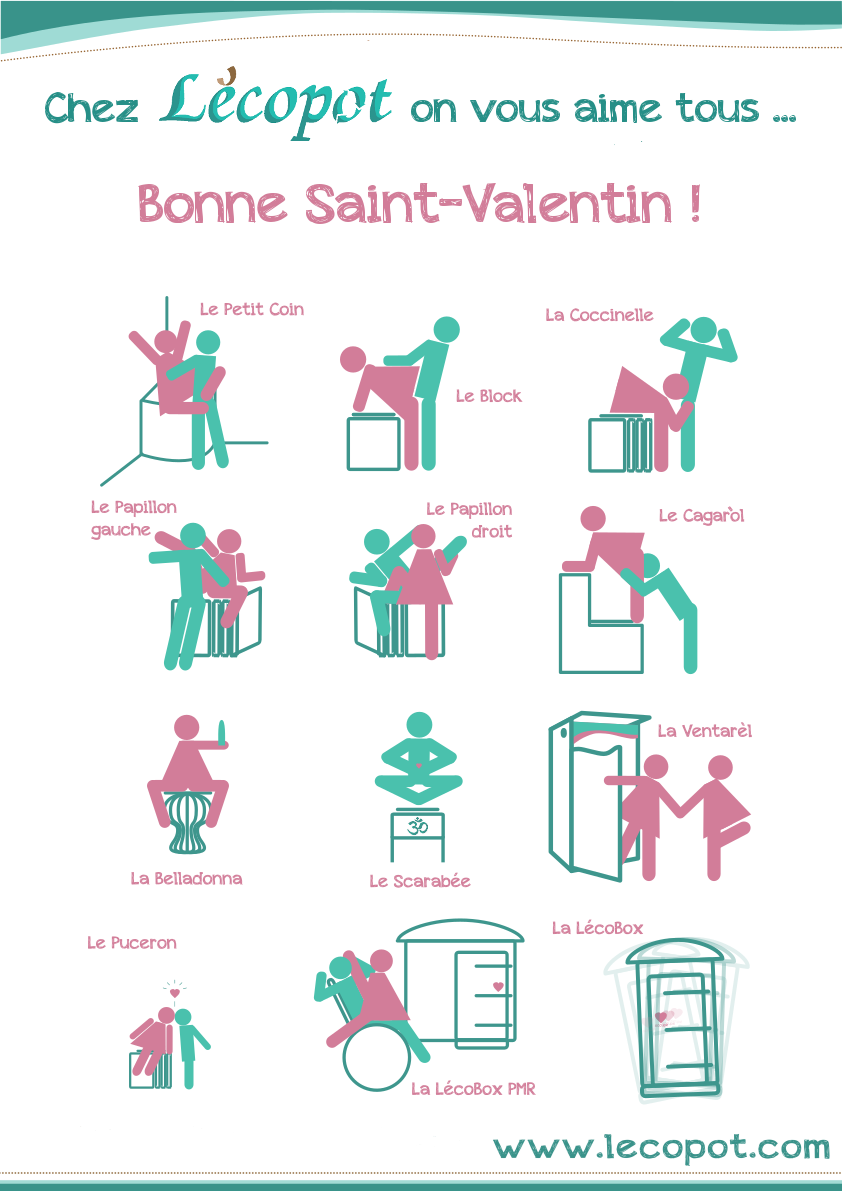 Bonne Saint-Valentin - Toilettes sèches Lécopot