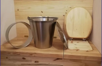 kit inox toilette sèche