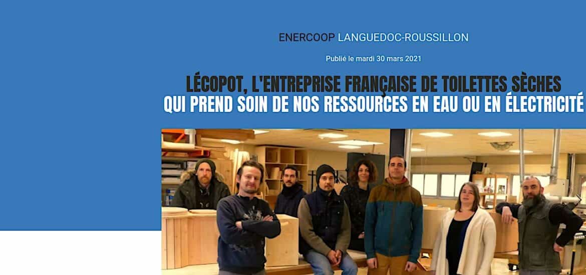 Enercoop reçoit Lécopot Lécopot chez Enercoop.