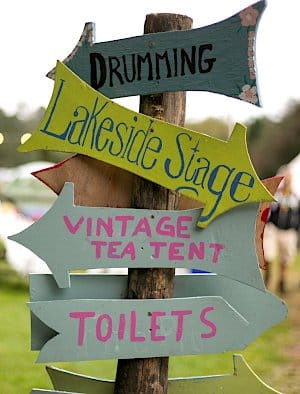 Les toilettes sèches en festival.