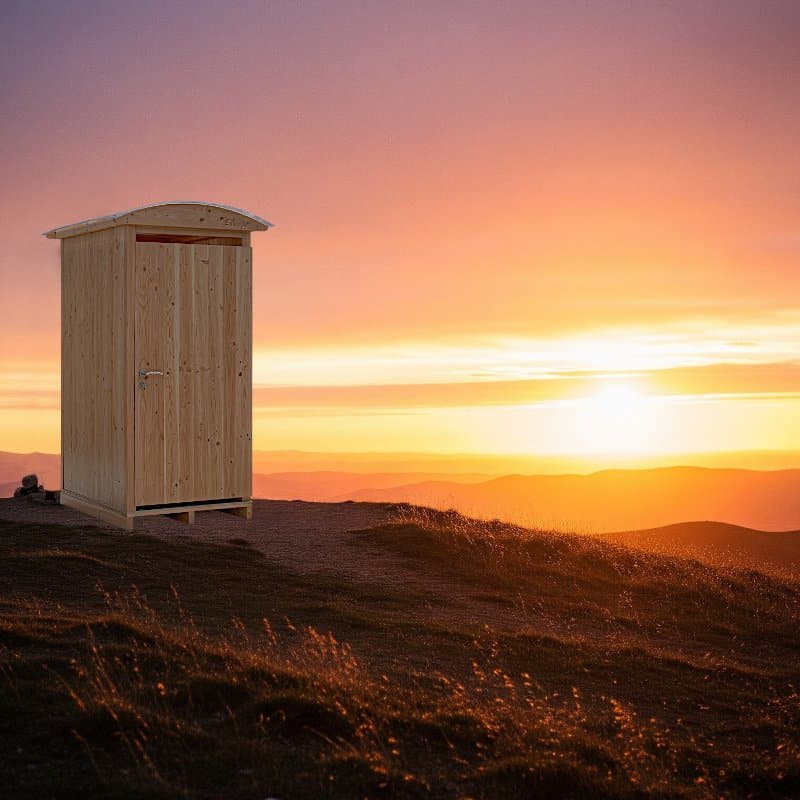 La toilette sèche, la solution d'avenir.